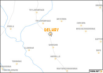 map of Delway