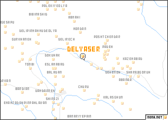 map of Delyāser