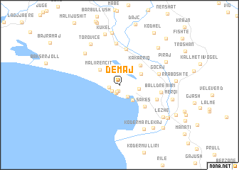 map of Demaj