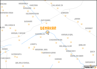 map of Demakar