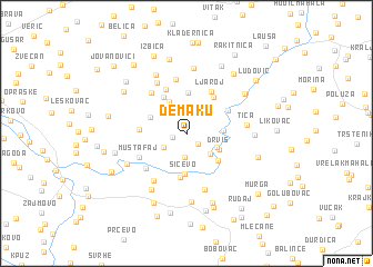 map of Demaku