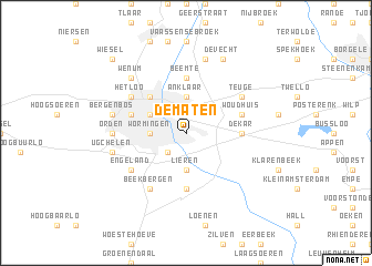 map of De Maten