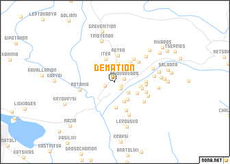 map of Demátion
