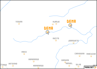 map of Dema