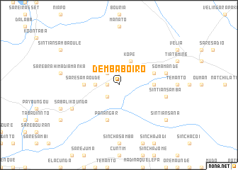 map of Demba Boiro