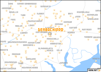 map of Demba Chippo