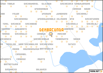 map of Dembacunda