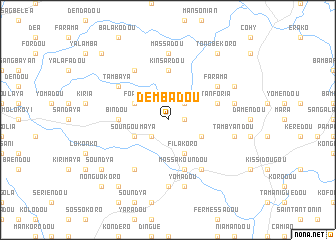 map of Dembadou