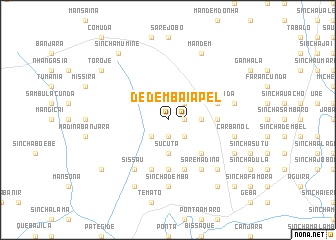 map of Demba Iapel