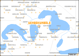 map of Demba Kumbale