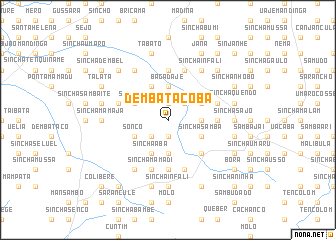 map of Demba Tacoba