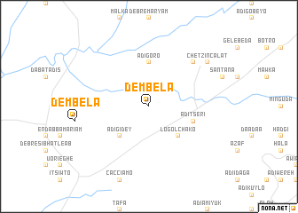 map of Dembela