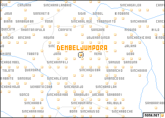 map of Dembel Jumpora