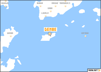 map of Dembe