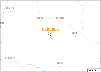 map of Dembole