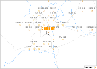 map of Dembwa