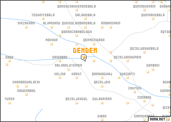 map of Demdem