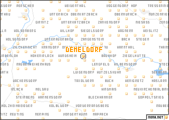 map of Demeldorf