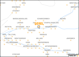 map of Demel