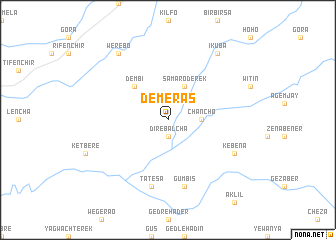 map of Demeras