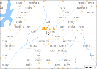 map of Demete