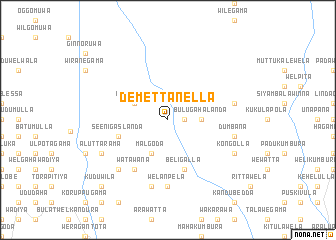 map of Demettanella