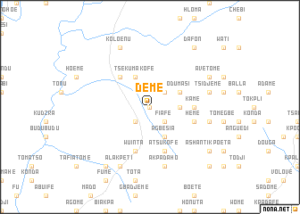 map of Deme