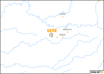 map of Deme