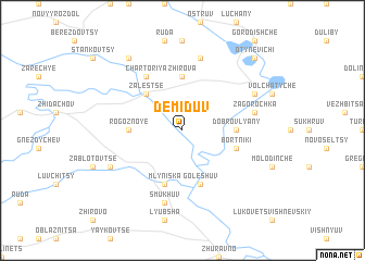 map of Demiduv