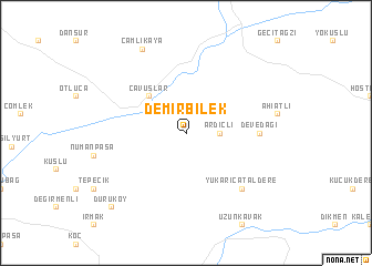 map of Demirbilek