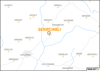 map of Demircihali