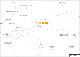 map of Demircilik