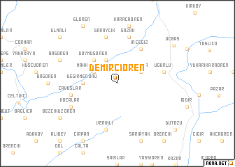 map of Demirciören