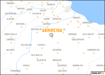 map of Demircisu