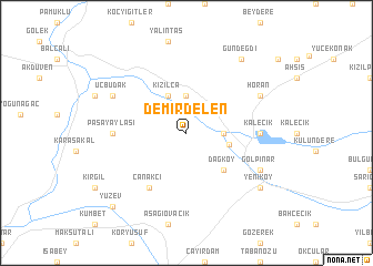 map of Demirdelen