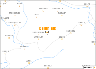 map of Demirışık