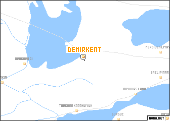 map of Demirkent