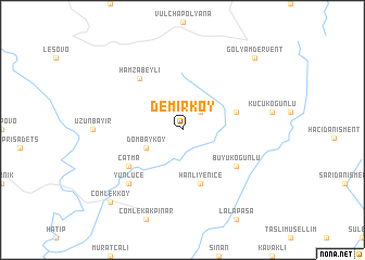 map of Demirköy