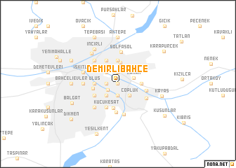 map of Demirlibahçe