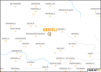 map of Demirli