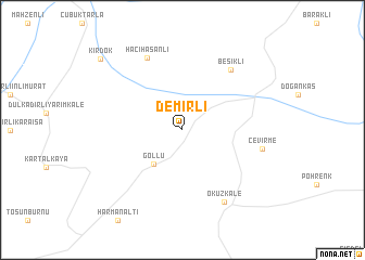 map of Demirli
