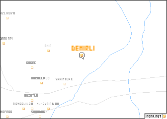 map of Demirli