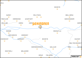map of Demirören