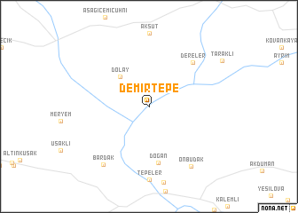 map of Demirtepe