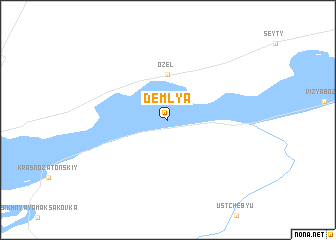 map of Demlya