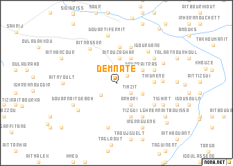 map of Demnate