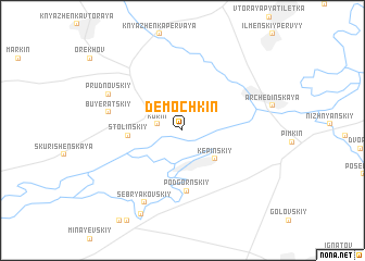 map of Dëmochkin