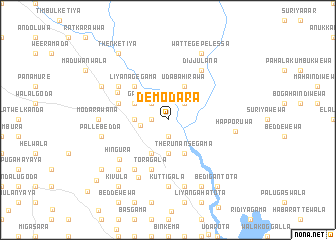map of Demodara