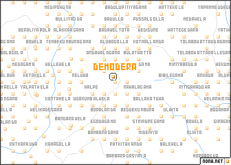 map of Demodera