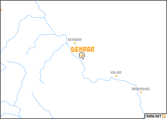 map of Dempar